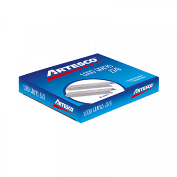 Grapas 23/8 caja x 1000 unidades Artesco
