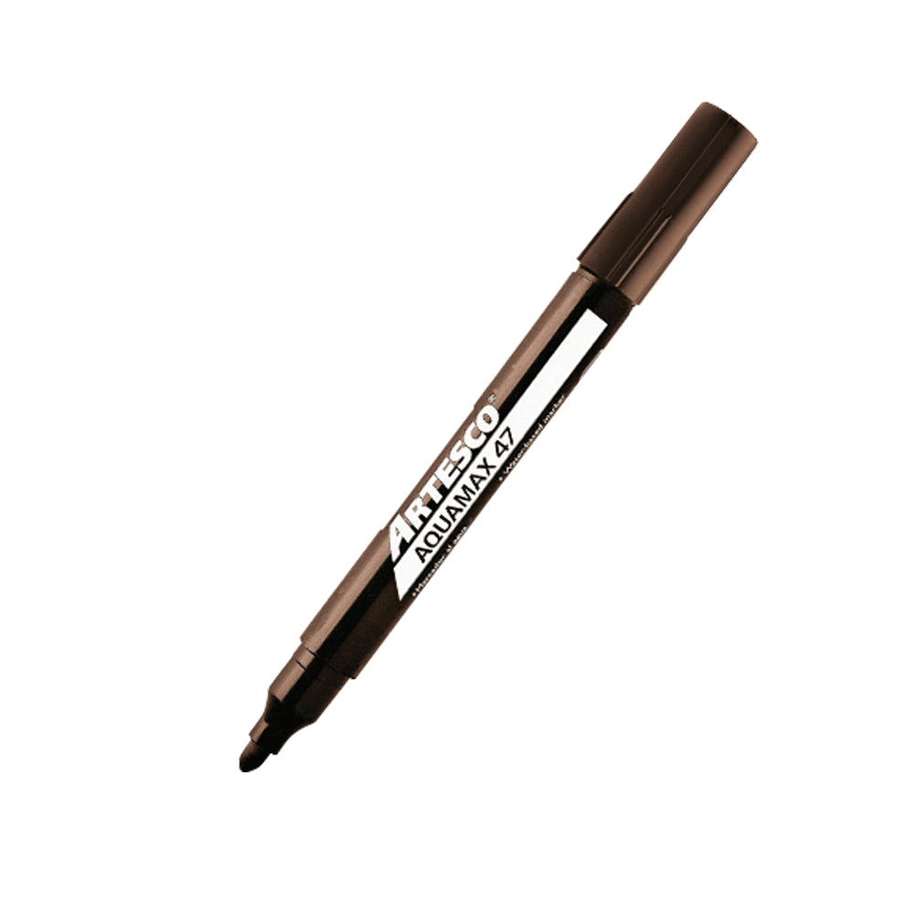 Plumón grueso marrón aquamax 47 Artesco