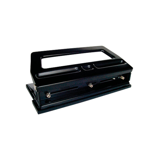 Perforador metal 33002 ajustable 3 perforaciones 30 hojas Warrior