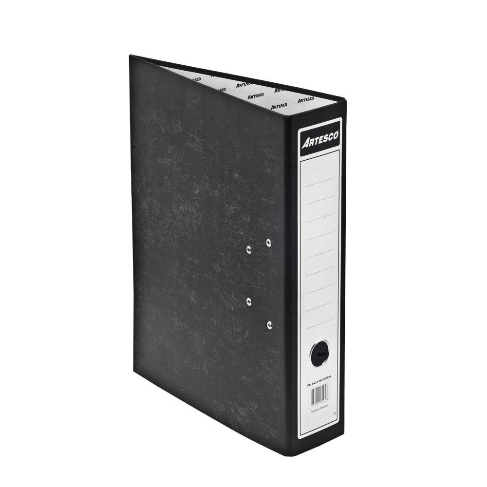 Archivador palanca cartón plastificado lomo ancho A4 Artesco