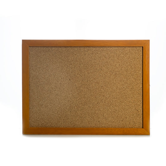 Pizarra corcho 30cm x 40cm marco de madera