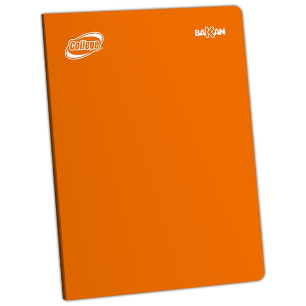 Cuaderno rayado A4 x 80 hojas naranja Bakan