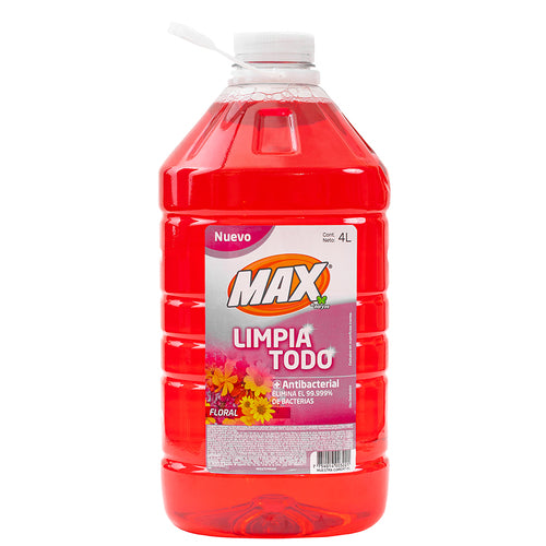 Limpiatodo antibacterial floral x4l max