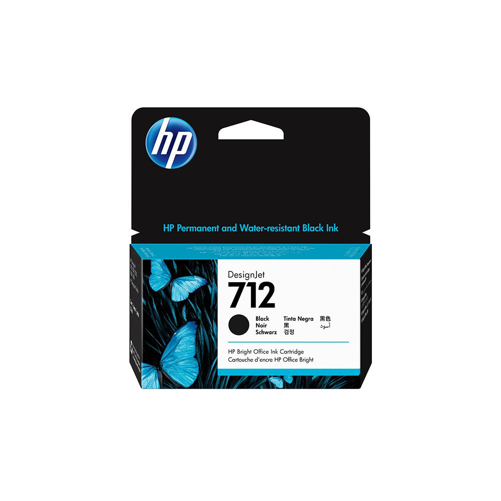 Tinta 712 negro 3ED70A 38 ml HP