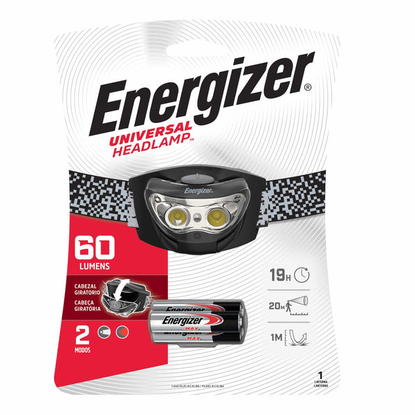 Linterna led 60 lúmenes manos libres universal Energizer