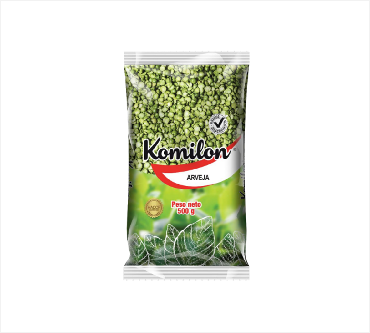 Arveja partida 500 gr Komilon