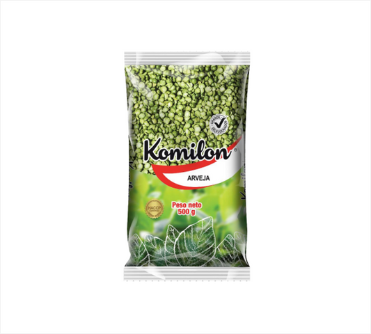 Arveja partida 500 gr Komilon