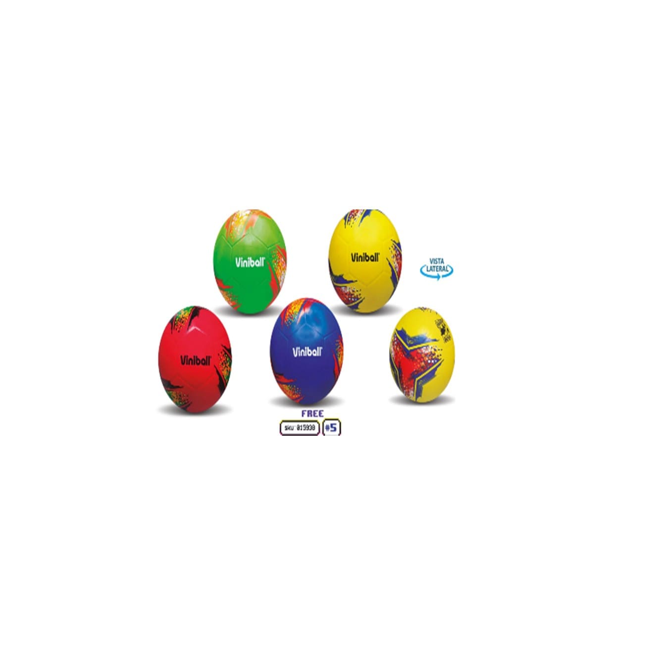 Pelota fútbol goma free #5