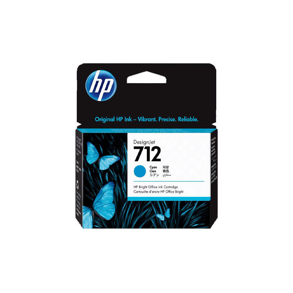Tinta 712 cian 3ED67A 29 ml HP