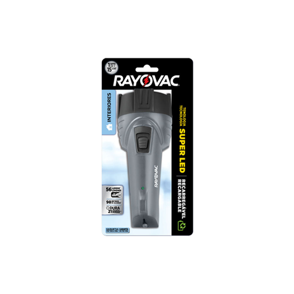 Linterna recargable super LED x1 Rayovac