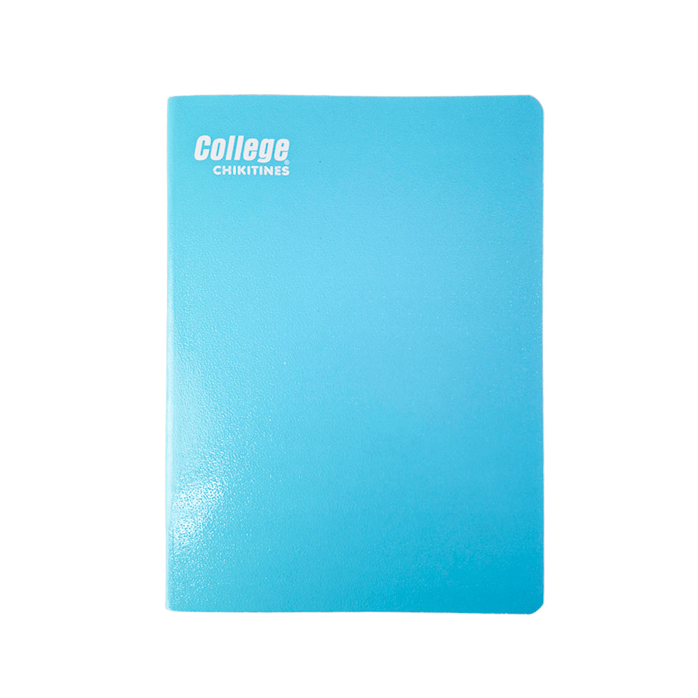 Cuaderno engrapado triple raya A4x80 hojas Chikitines