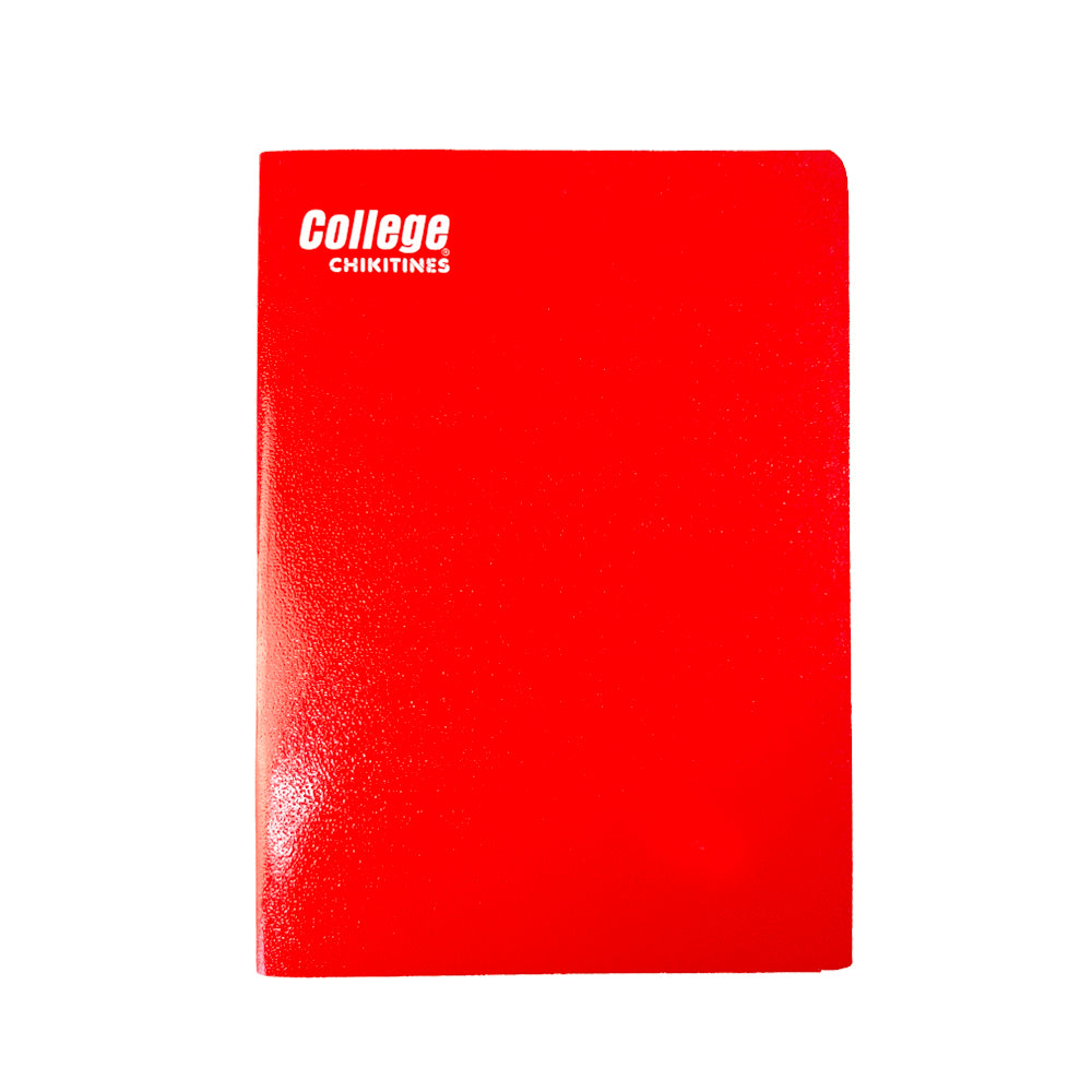 Cuaderno engrapado triple raya A4x80 hojas Chikitines