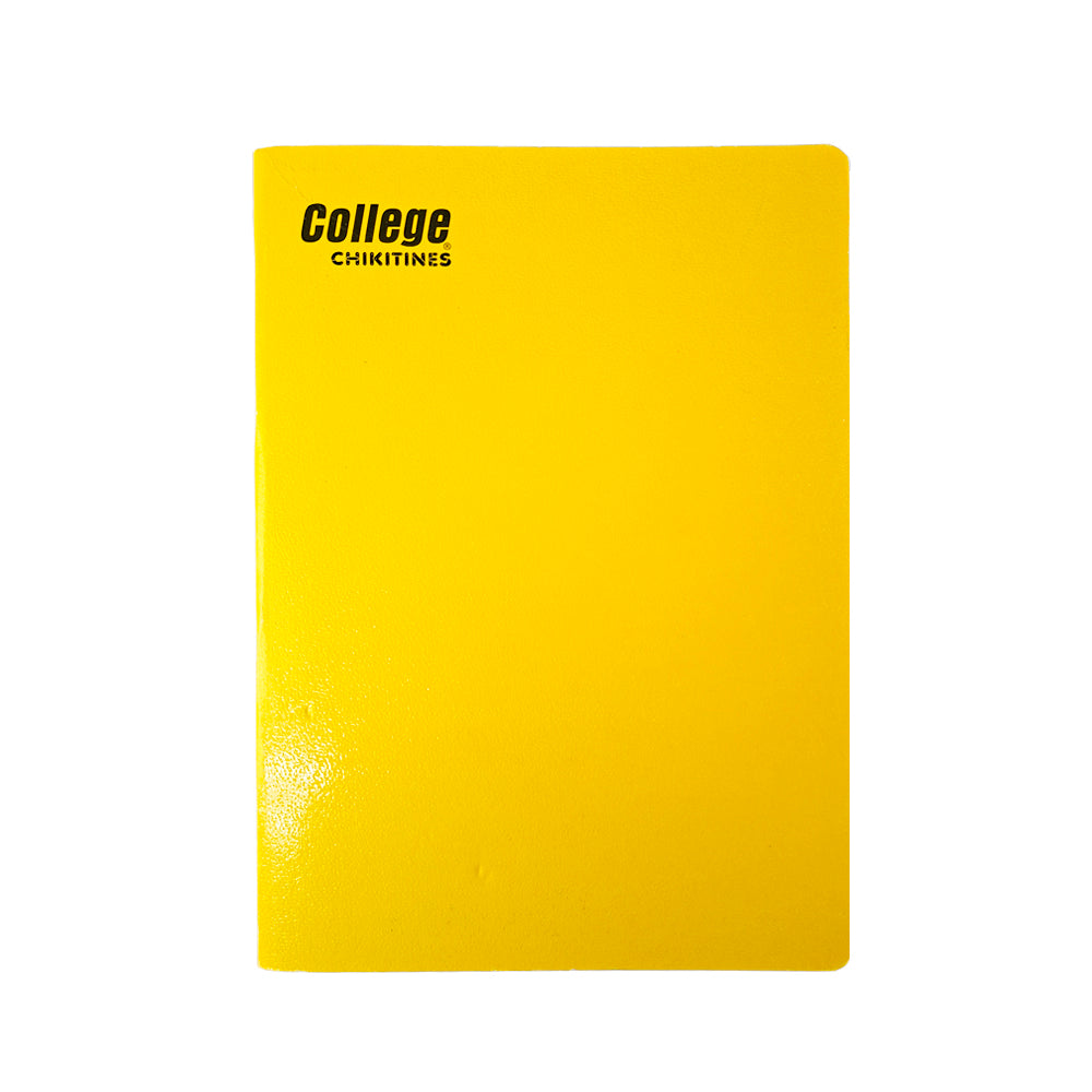 Cuaderno engrapado triple raya A4x80 hojas Chikitines
