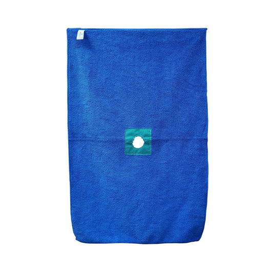 Repuesto trapeador microfibra azul 45 x 75 cm Daryza