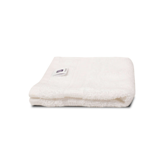 Toalla blanca de felpa 30cm x 30cm S/M