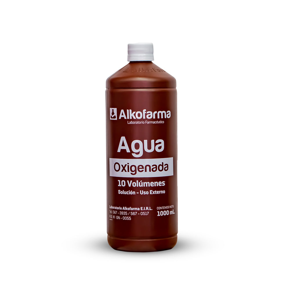 Agua Oxigenada 1000ml Alkofarma