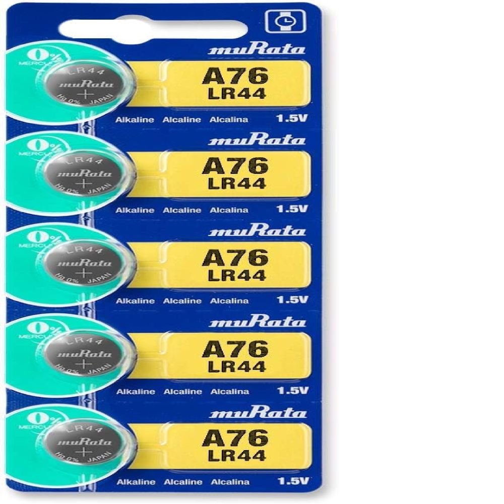 Pila 1.5v blister x 5 und LR44 Murata