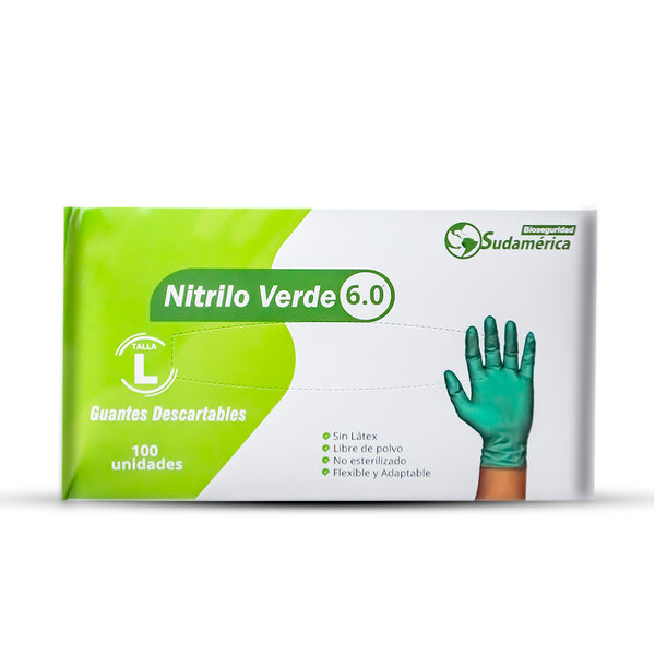 Guantes nitrilo 10 gramos x 50unidades talla m flumisa - Ofimarket