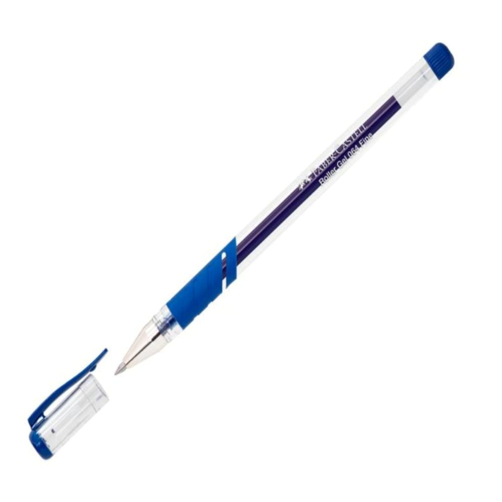 Lapicero azul tinta gel 064-f power gel 0.5mm Faber-Castell