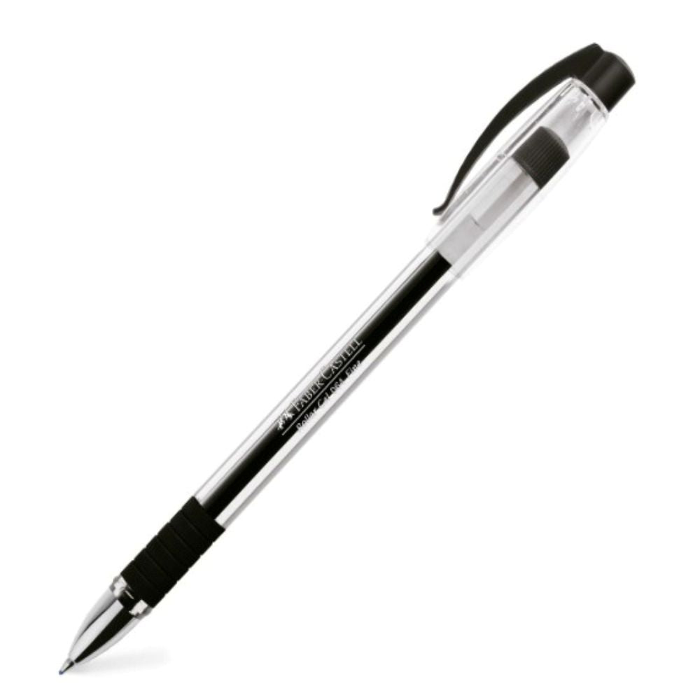 Lapicero negro tinta gel 064-F power gel 0.5mm Faber-Castell