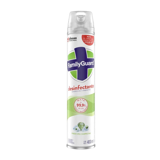 Desinfectante frescura campestre aerosol 400 ml Family Guard