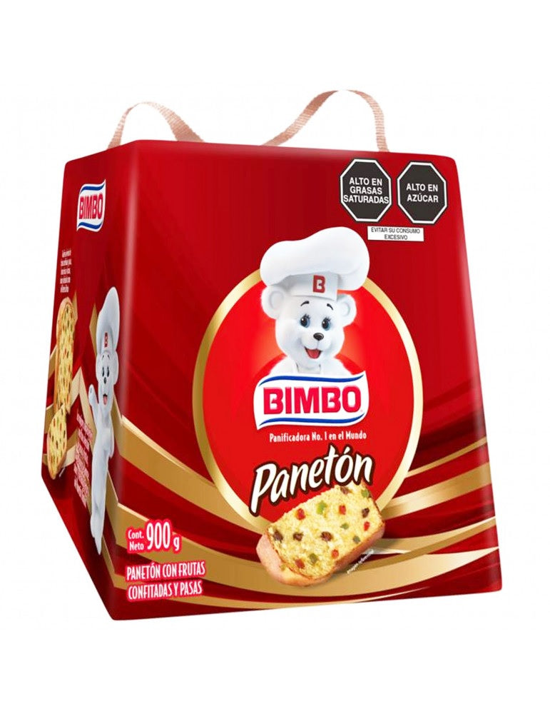 Paneton caja 900gr bimbo