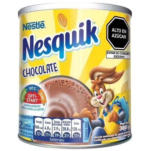 Fortificante de chocolate 380 gr Nesquik