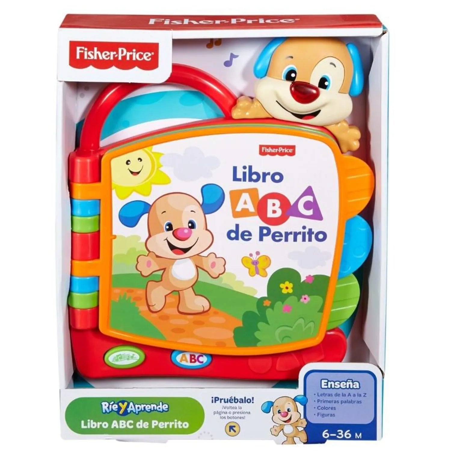 Libro ABC perrito DLH74 Fisher Price