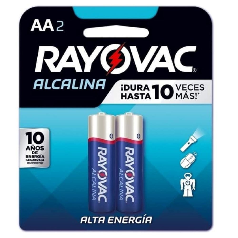 Pila alcalina AA x 2 und Rayovac