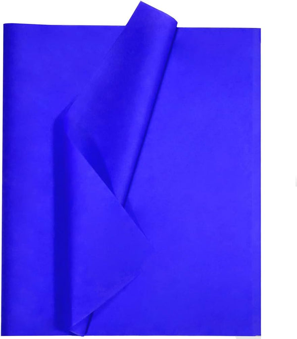 Papel seda azul eléctrico x 3 unidades