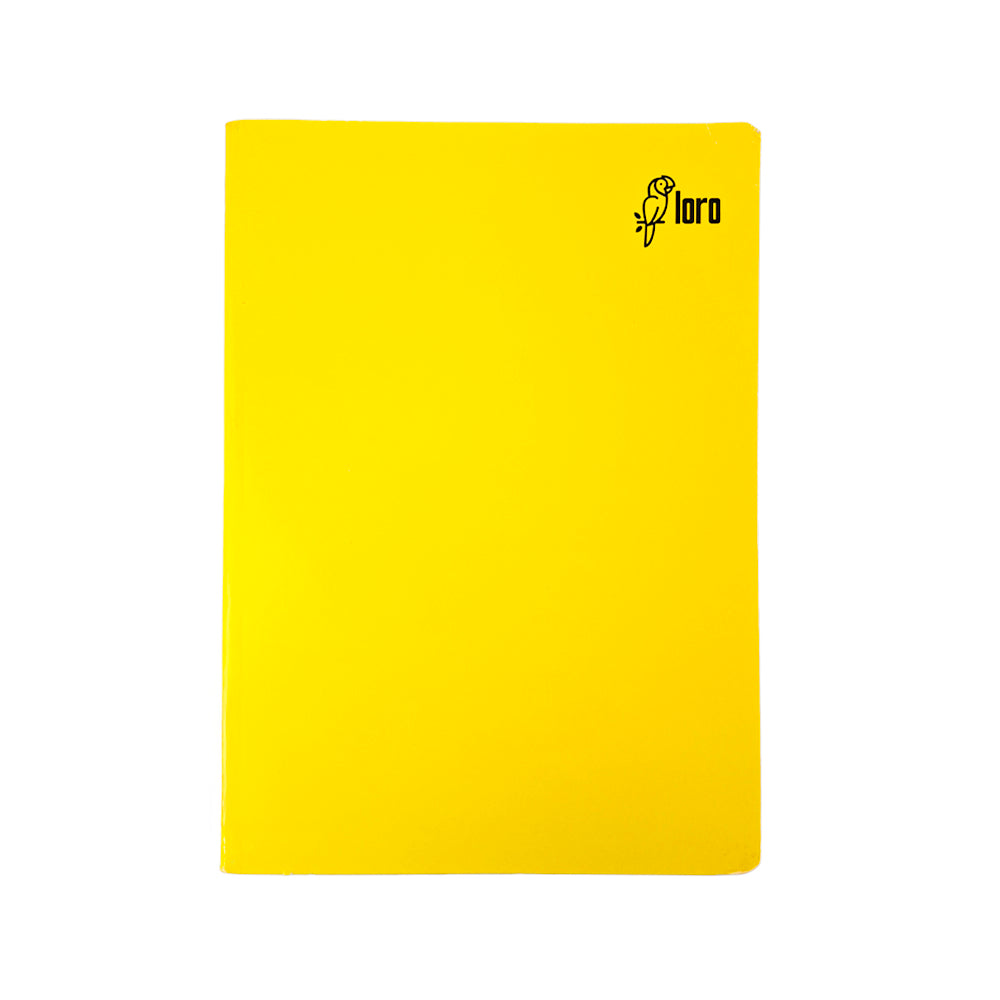 Cuaderno engrapado cuadriculado A4 84 hojas Loro