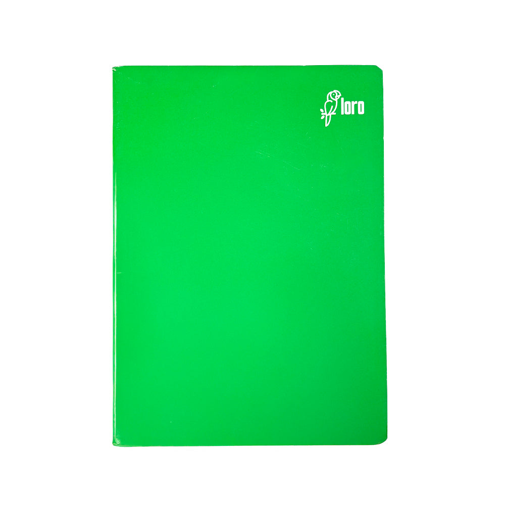 Cuaderno engrapado cuadriculado A4 84 hojas Loro