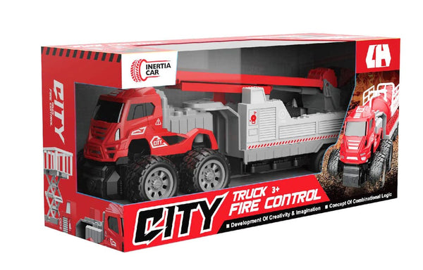 Carro remolque bomberos