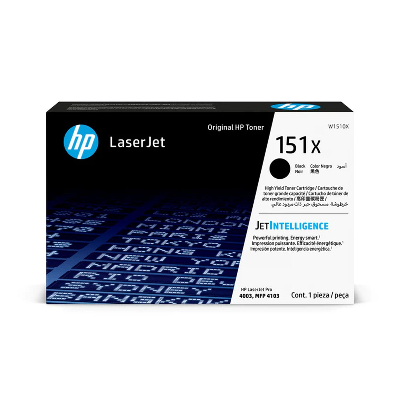 Toner HP 151X (W1510X) Black 9,700 HOJAS