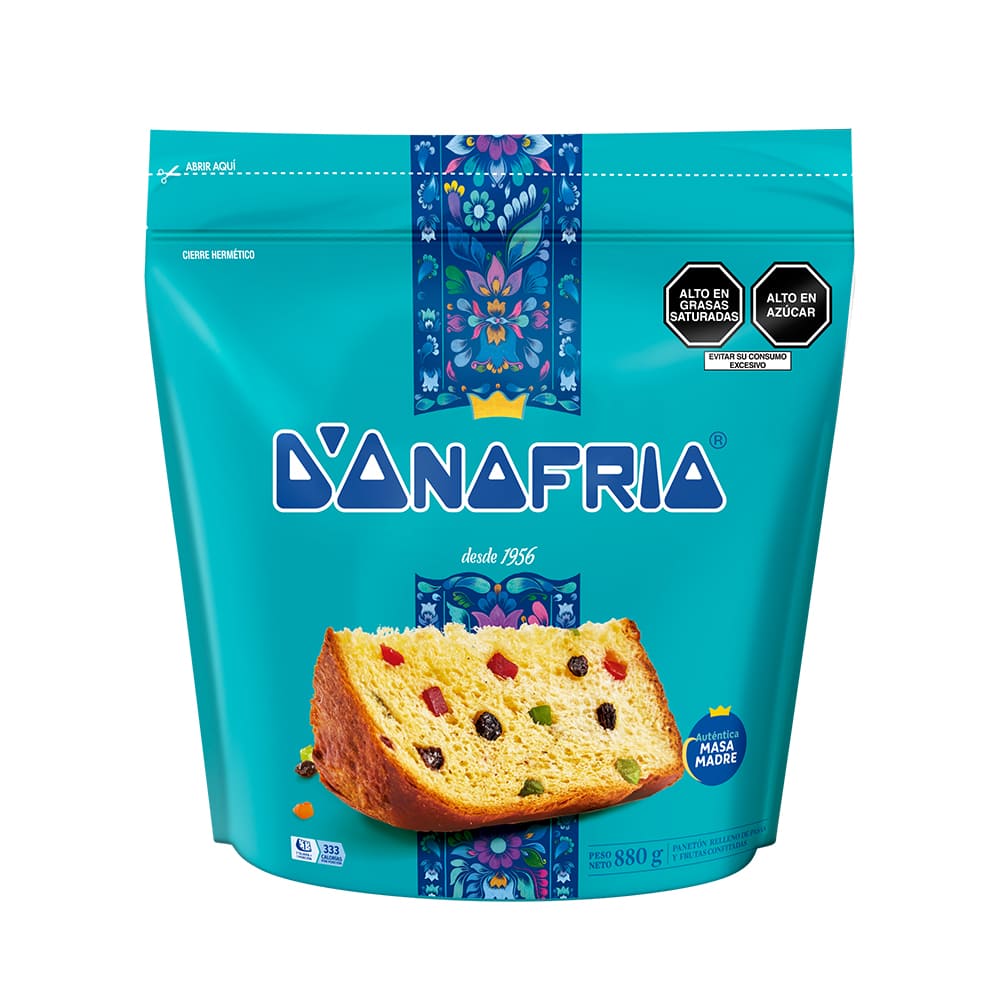Panetón bolsa 880 gr. Donofrio