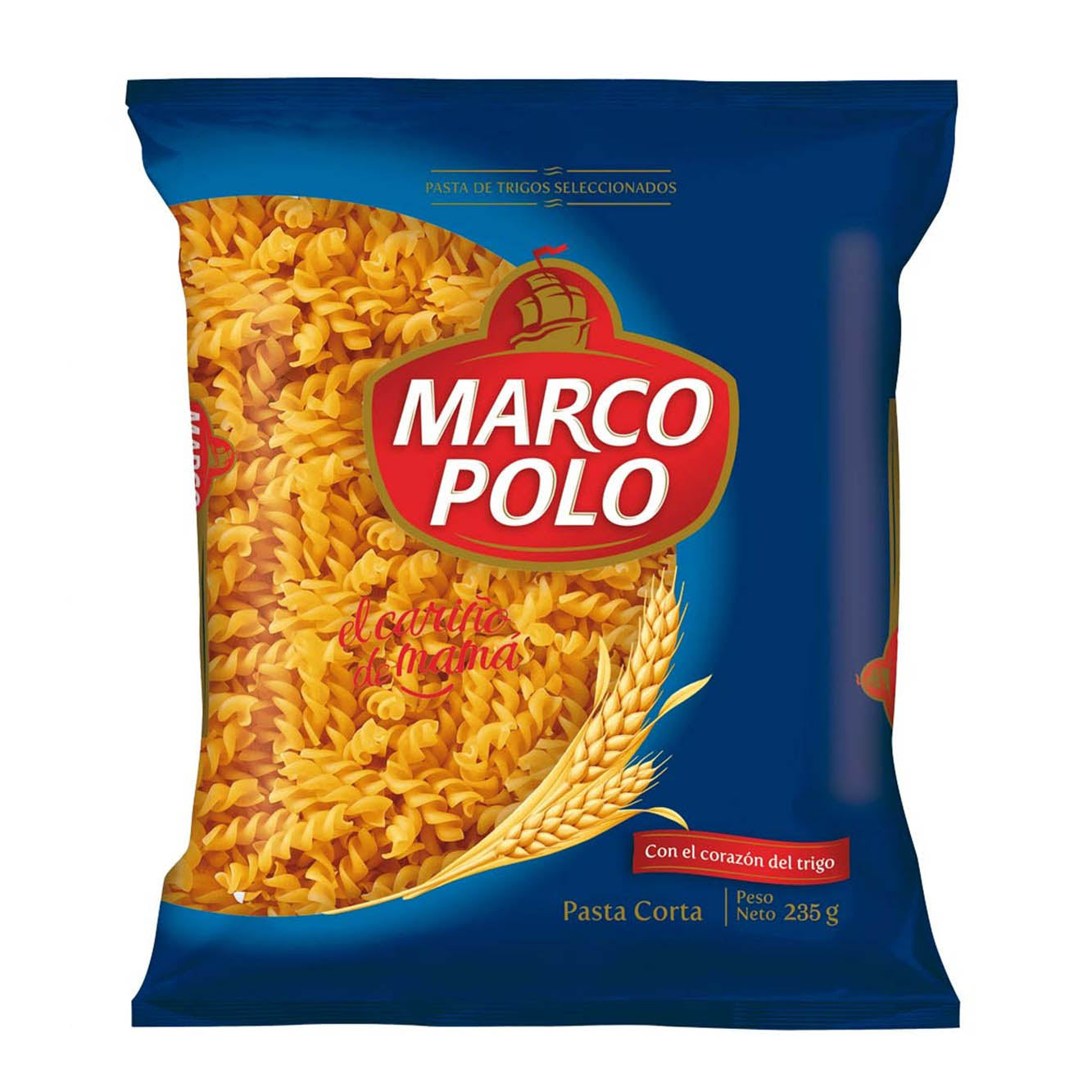 Fideo tornillo 235 gr Marco Polo