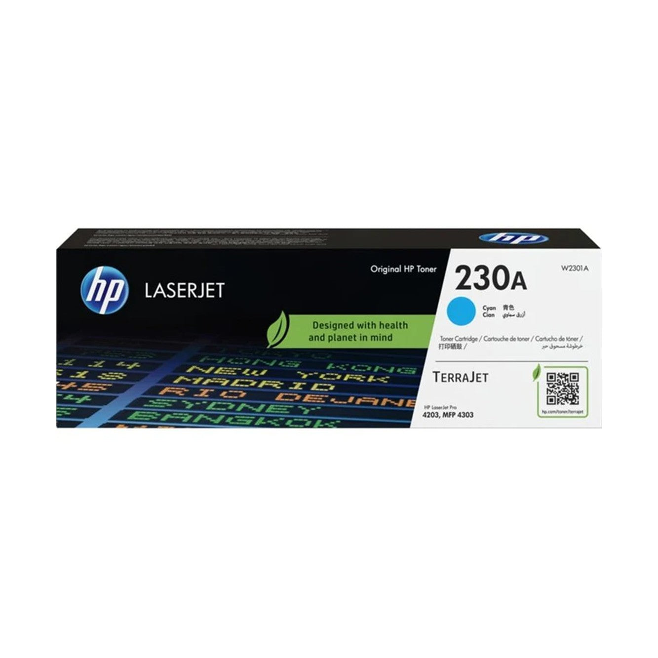 Toner HP 230A (W2301A) Cyan 1,800 HOJAS