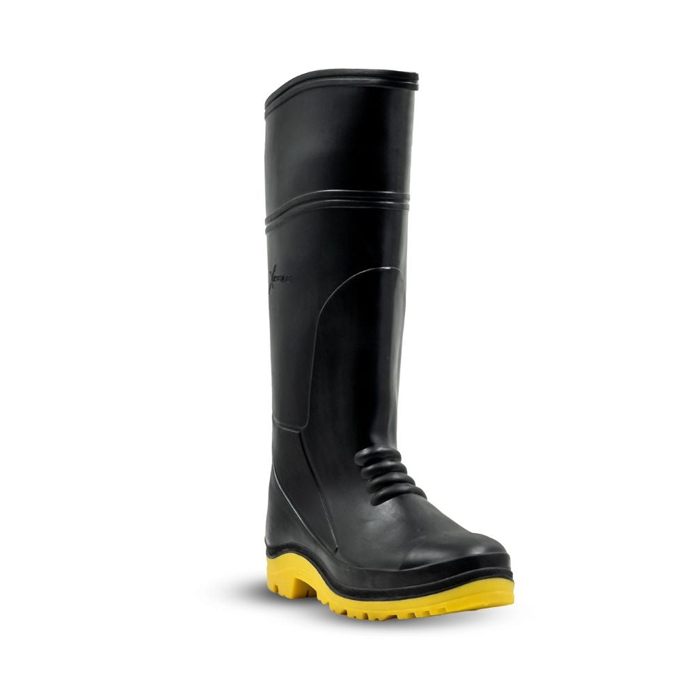 Bota PVC punta acero negro/amarillo Talla 41 Segusa Xtreme