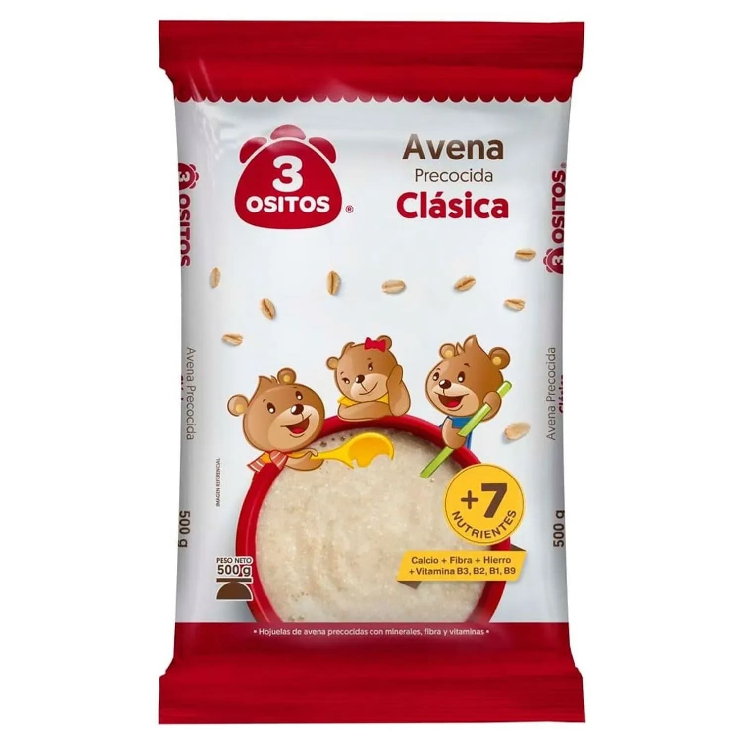 Avena clasica 500 gr 3 ositos