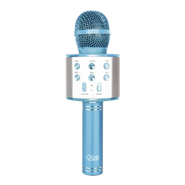 Micrófono bluetooth azul I2go