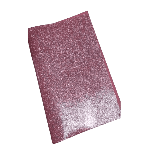 Microporoso 1.5mm glitter rosado 50cm x 70cm x 1 unidad