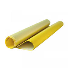 Papel lustre color amarillo rollo x 1 unidad