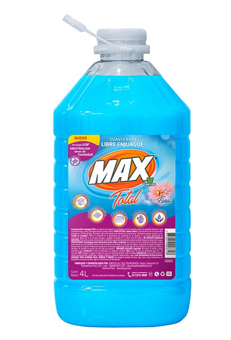 Suavizante ropa floral  galón x 4L Max