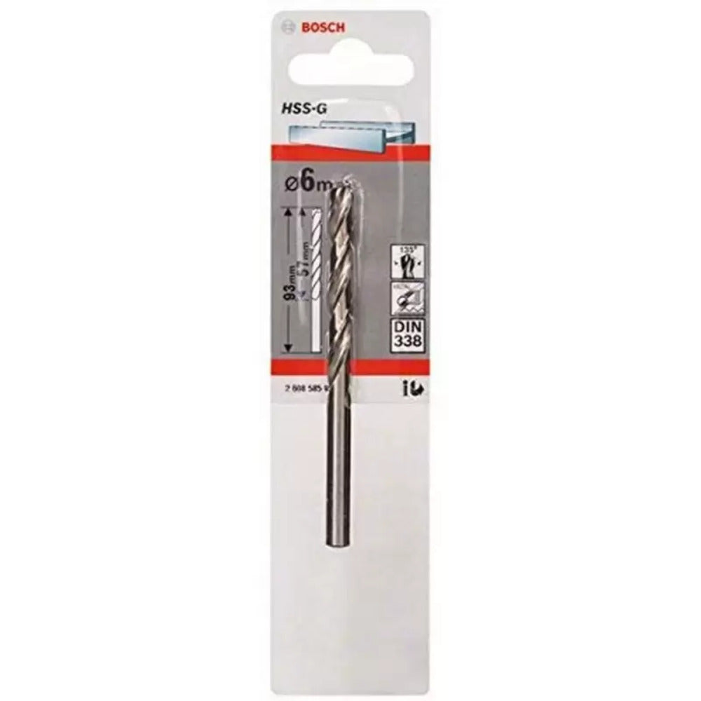 Broca metal HSS-G 6.0x 93mm Bosch 2608.595.342 000