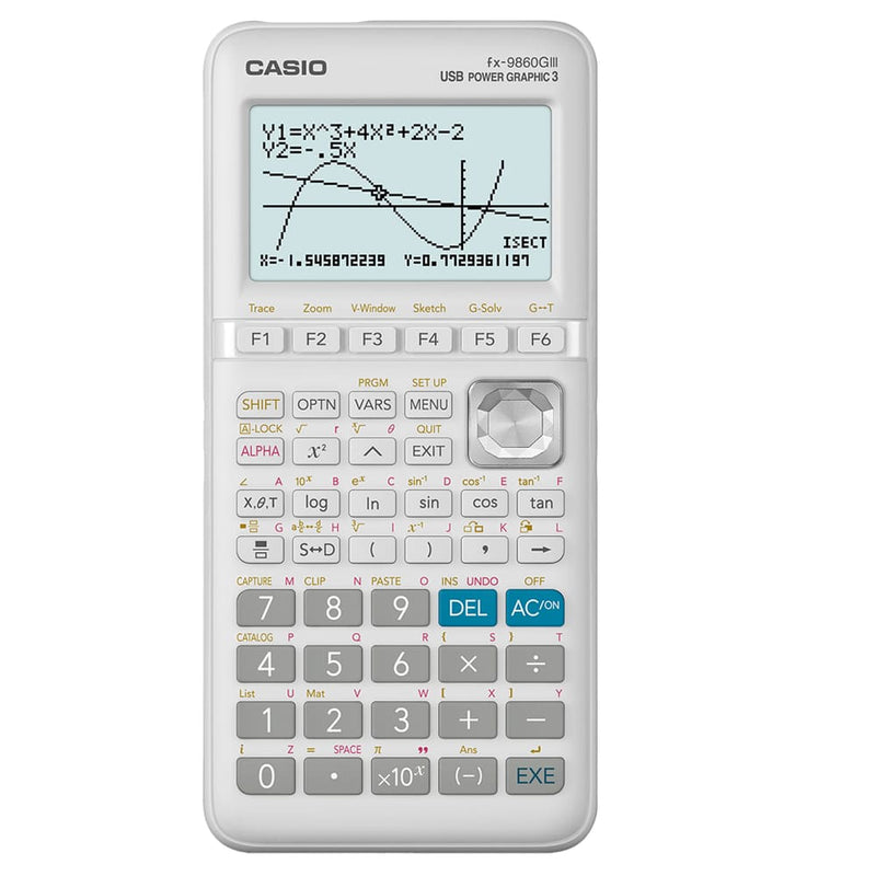 Calculadora científica FX 9860GIII W DT Casio