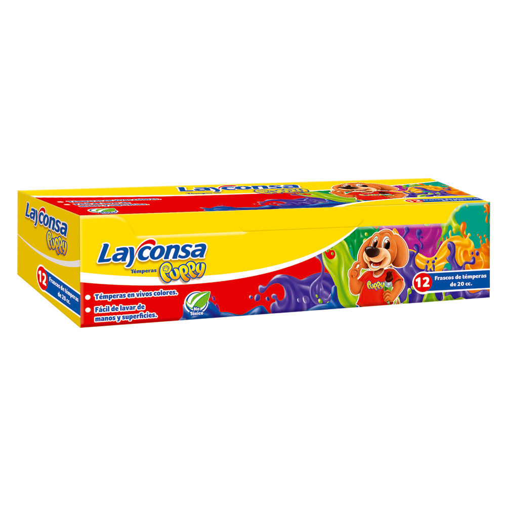 Tempera 20 ml x 12 und Layconsa