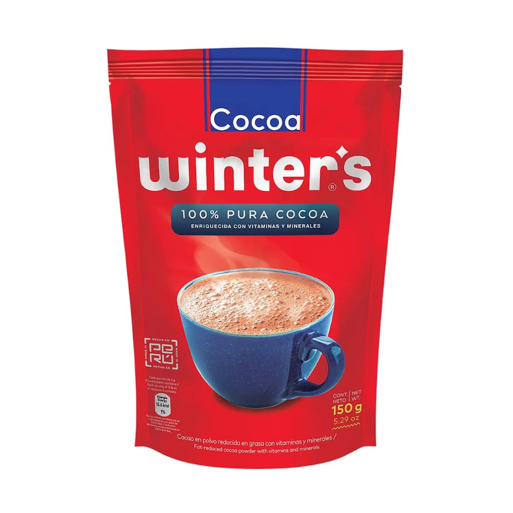 Cocoa doypack 150 gr winters