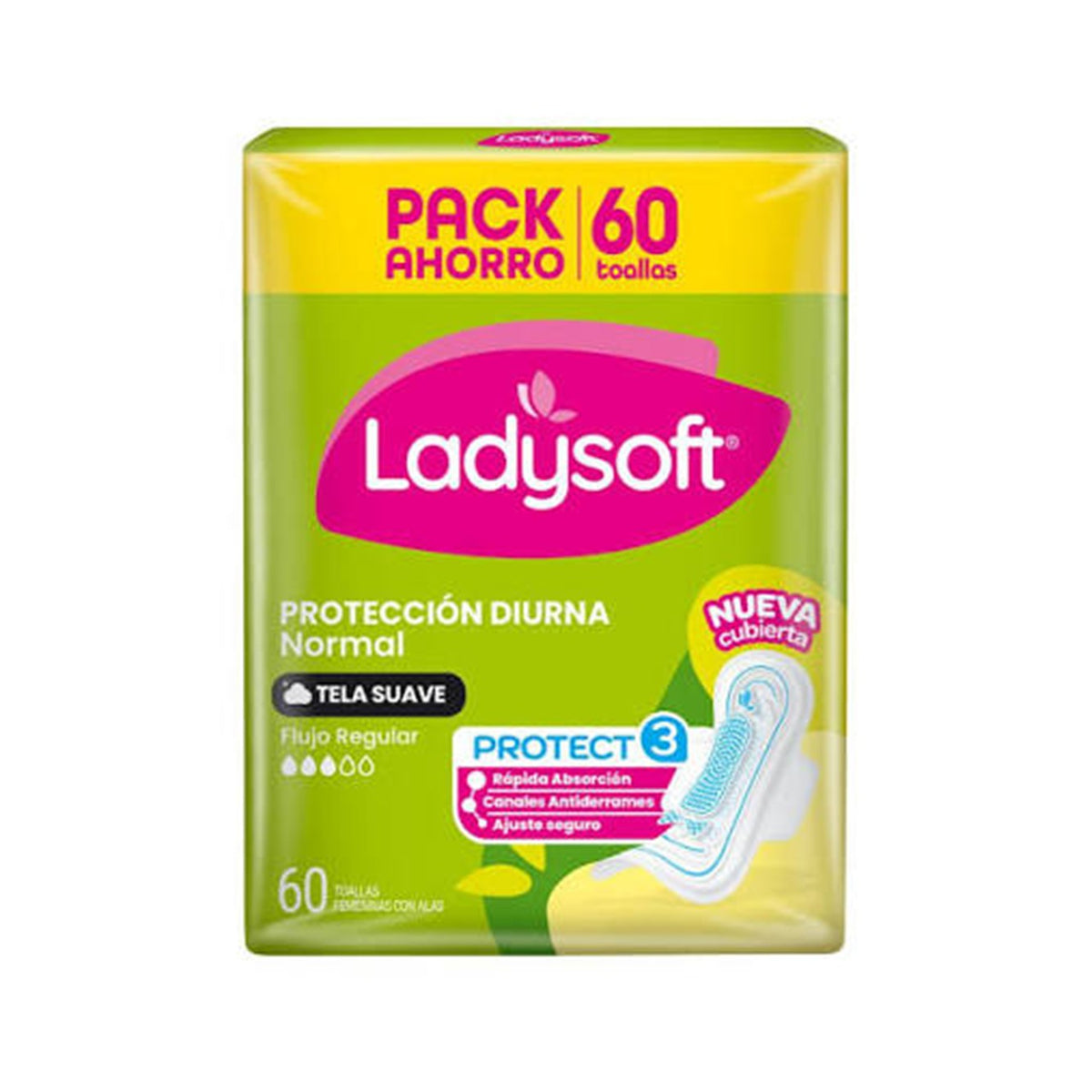 Toalla higiénica normal x60 und Lady Soft