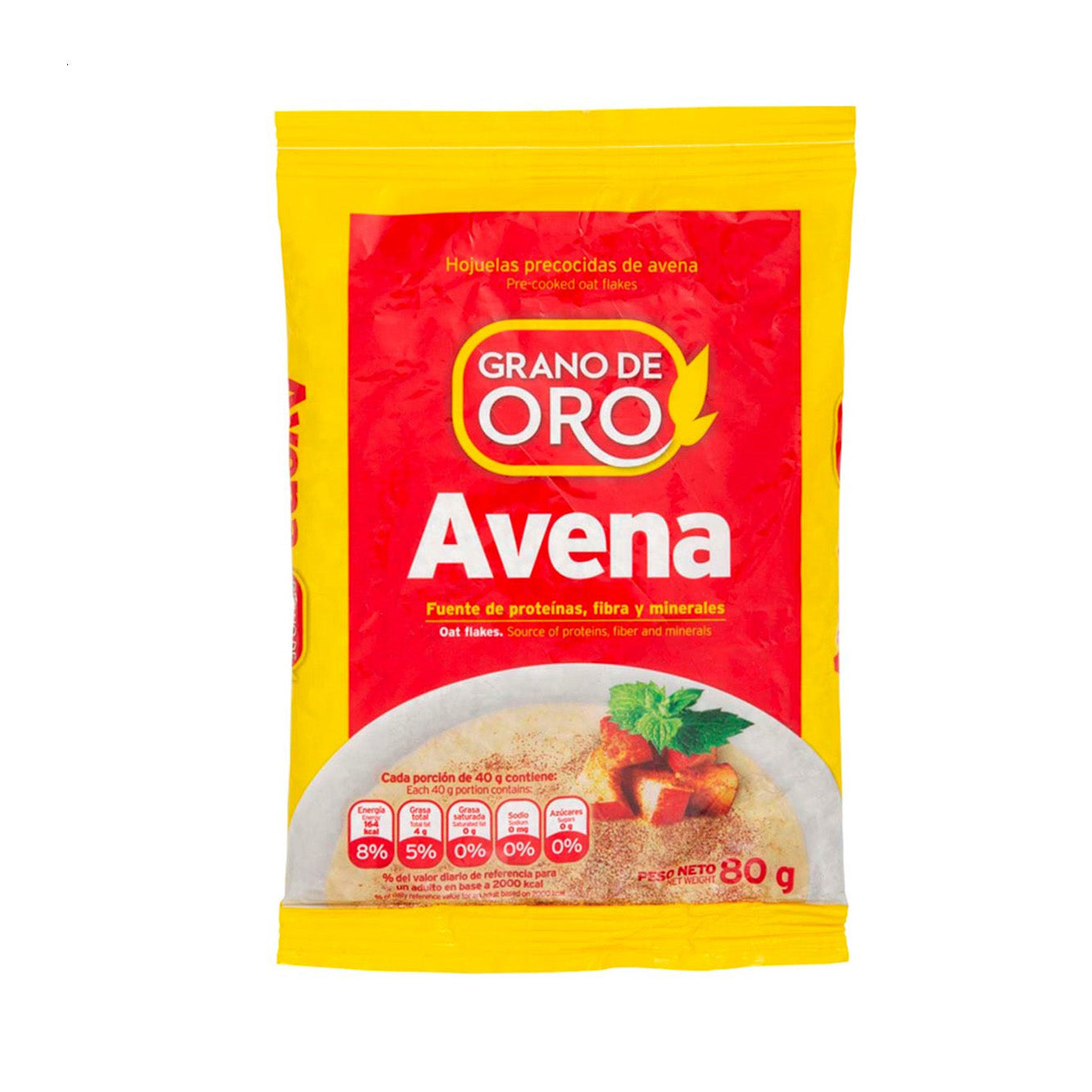 Avena Clasica 80gr Grano de Oro