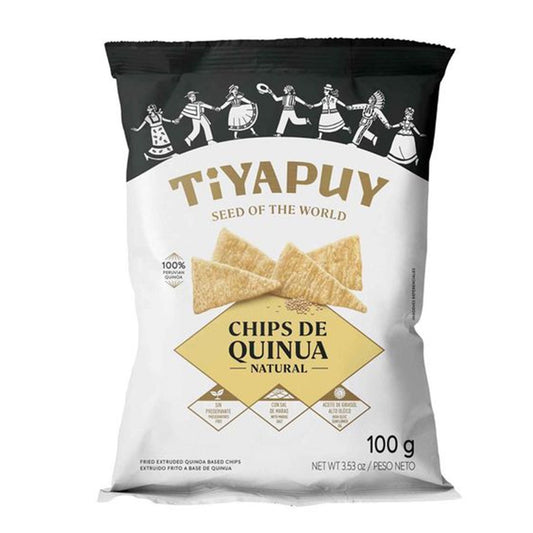 Chips de Quinua Natural 100gr Tiyapuy